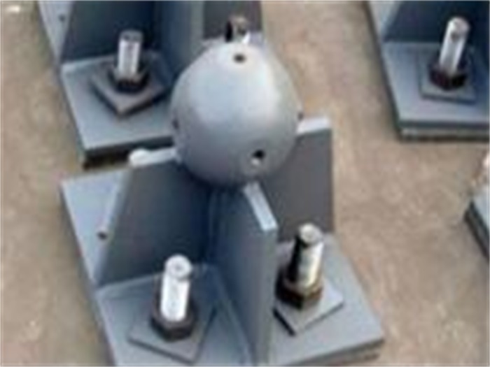 银川螺栓球网架支座