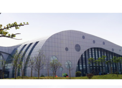 银川会议中心外景网架工程